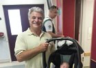 sortie de l'hopital  leaving the hospital, proud grandfather
